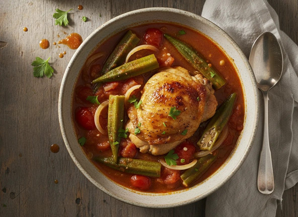 Chicken and Okra Stew photo