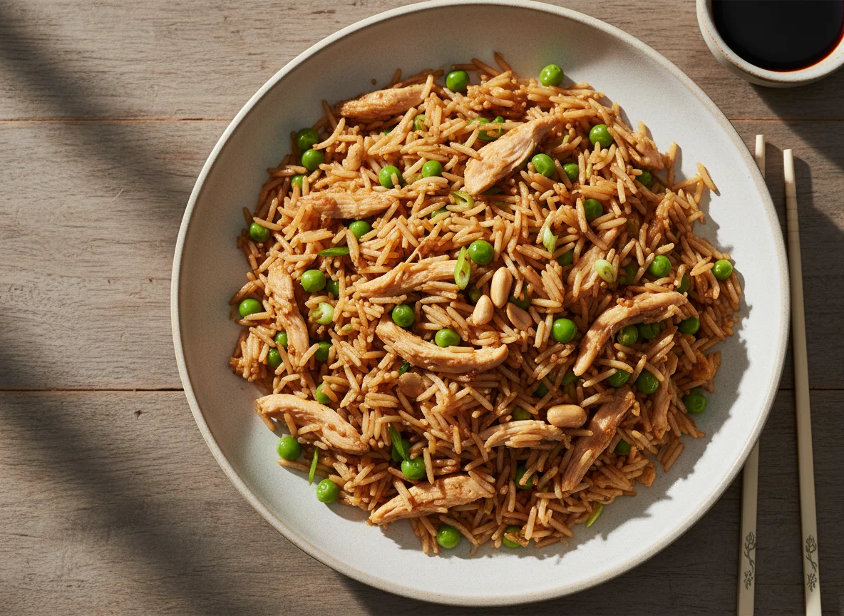 Chicken and Pea Fried Rice photo