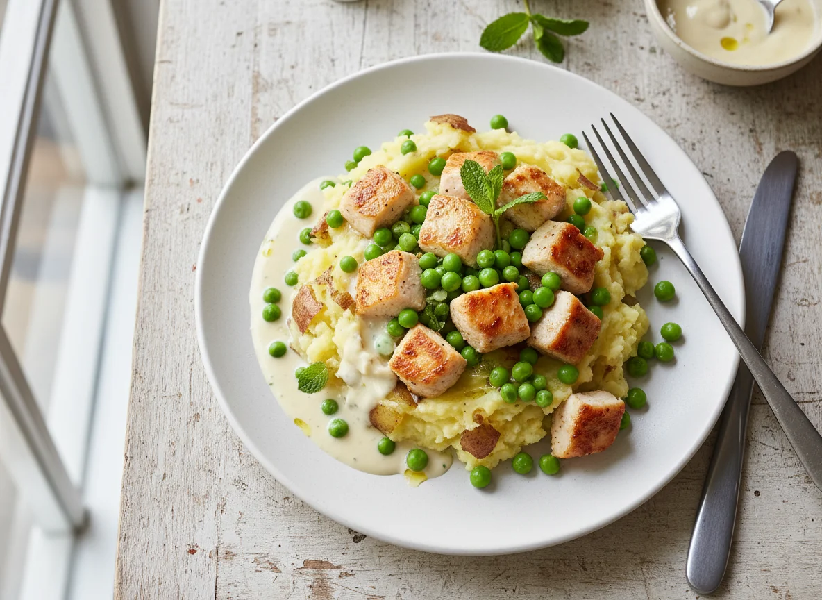 Chicken and Pea Mash photo