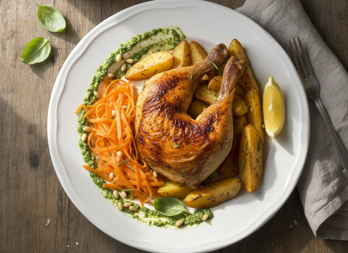Chicken and Potato Meal with Carrots photo