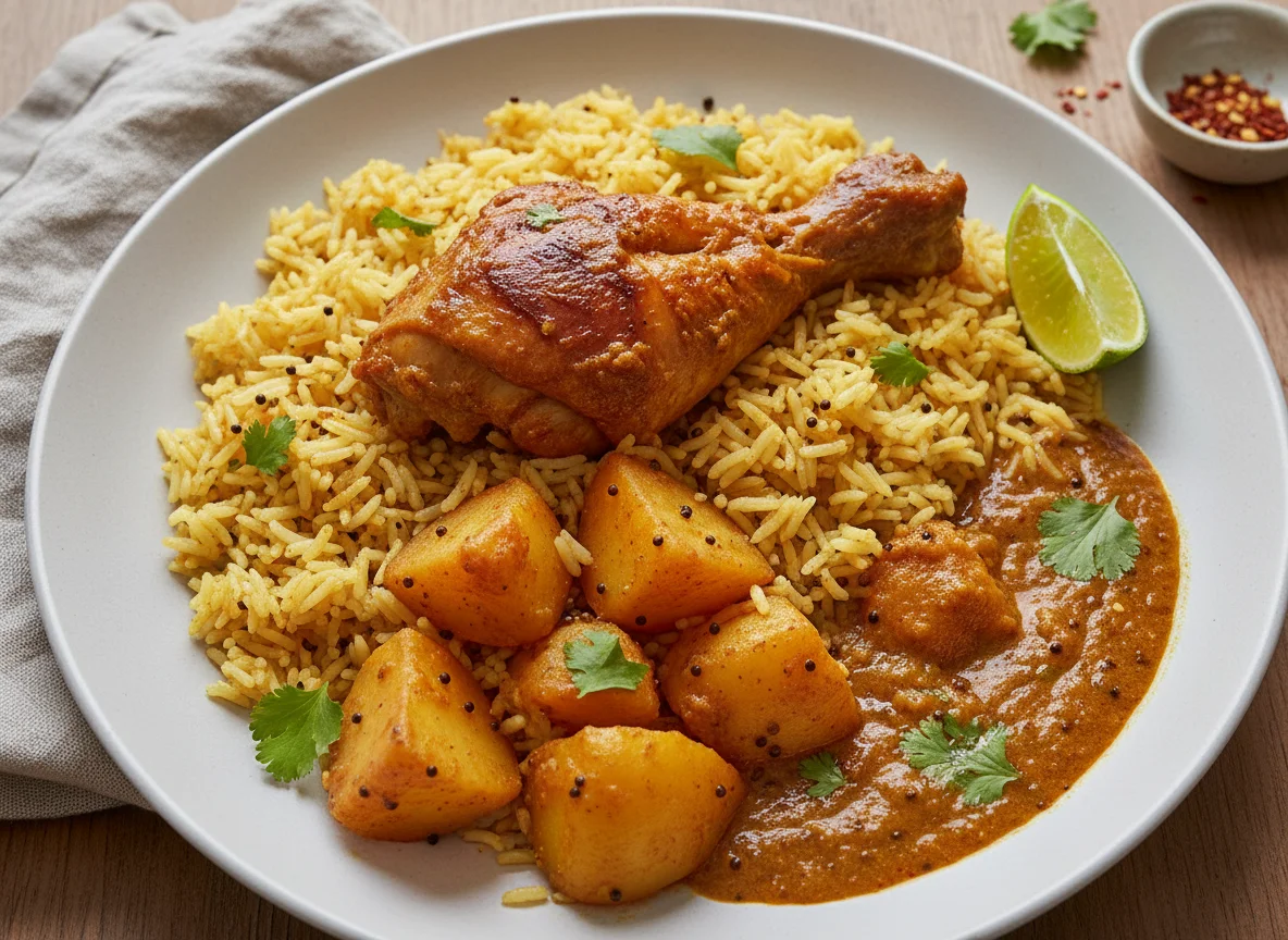Chicken and Potato Rice photo