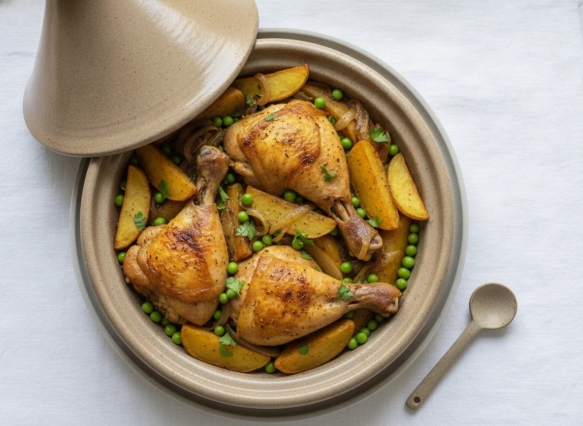 Chicken and Potato Tagine photo