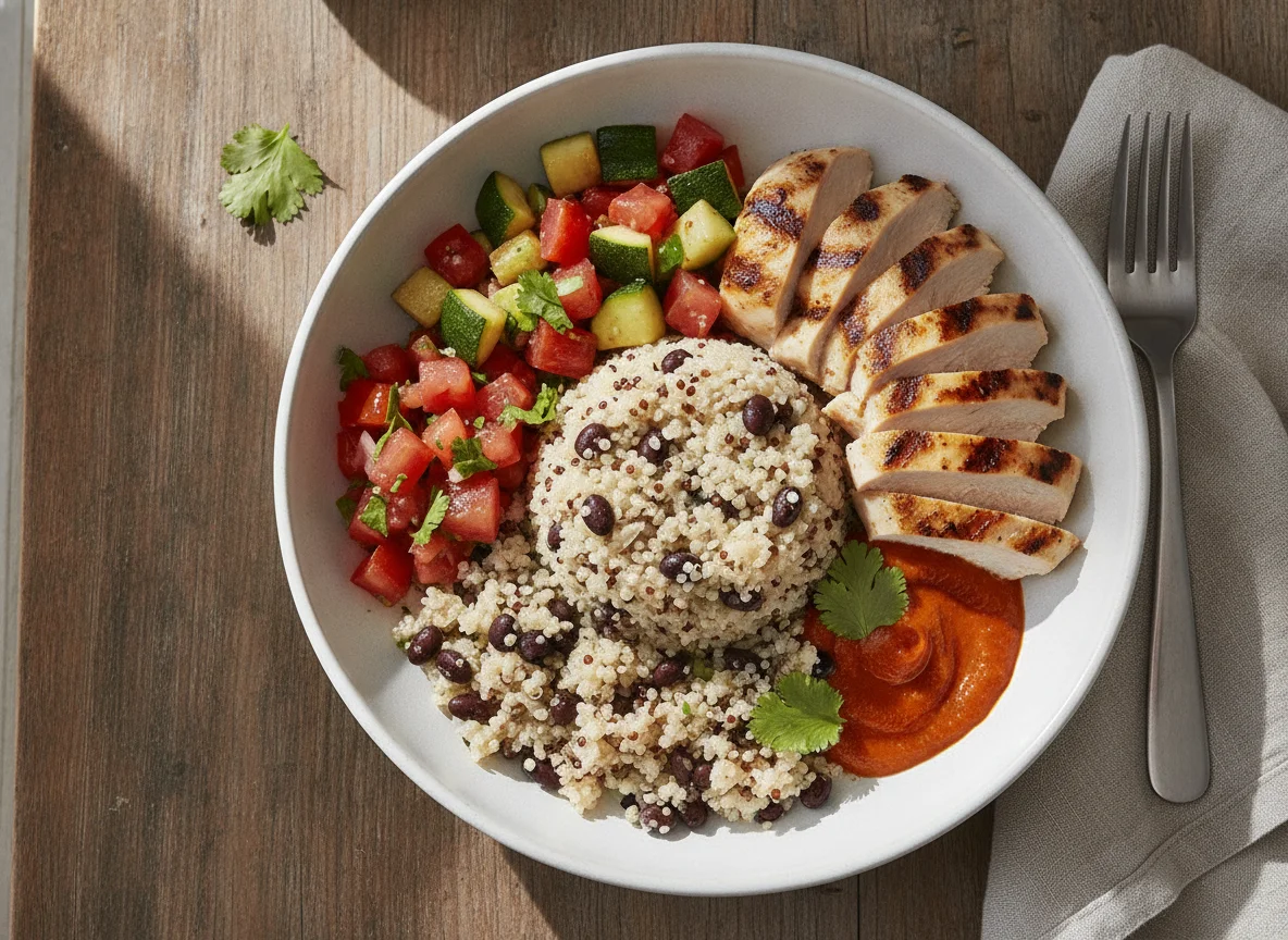 Chicken and Quinoa Grain Bowl photo