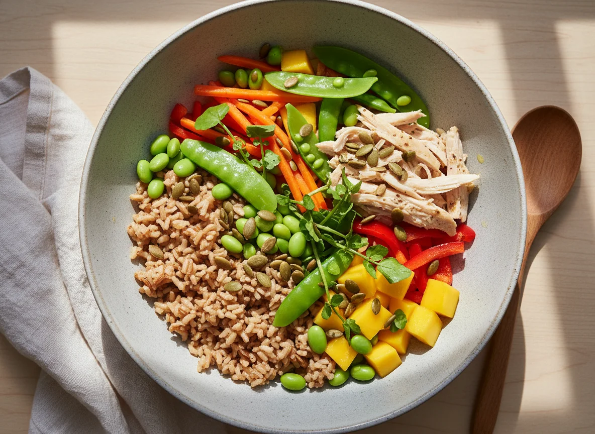 Chicken and Rice Power Bowl photo