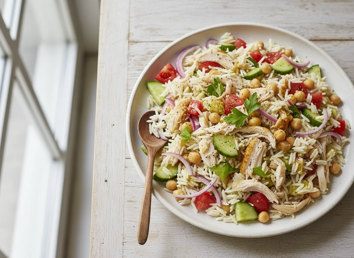 Chicken and Rice Salad photo