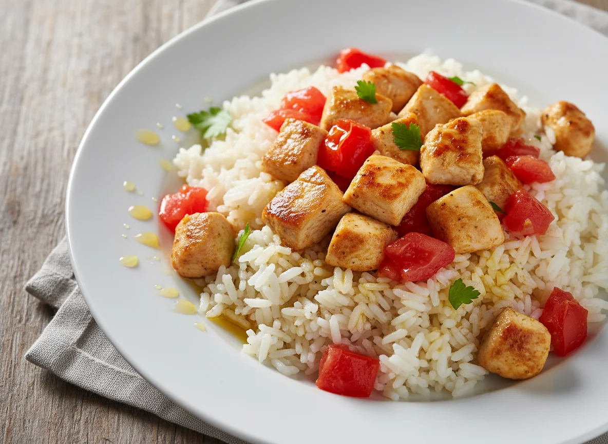 Chicken and Rice with Tomato photo