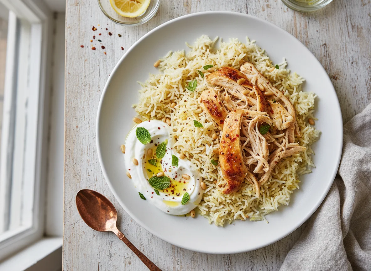 Chicken and Rice with Yogurt photo