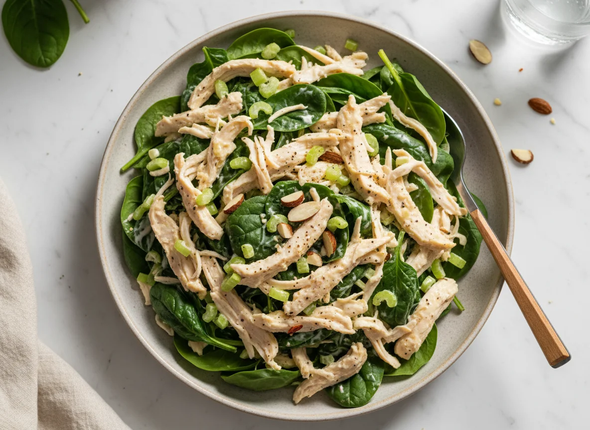 Chicken and Spinach Salad photo