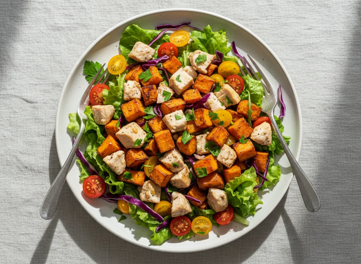 Chicken and Sweet Potato Salad photo
