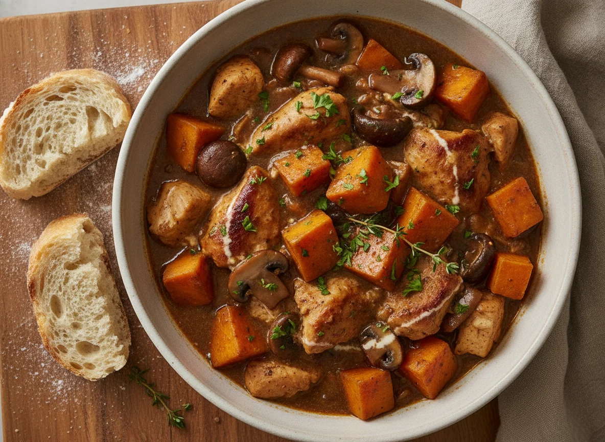 Chicken and Sweet Potato Stew photo