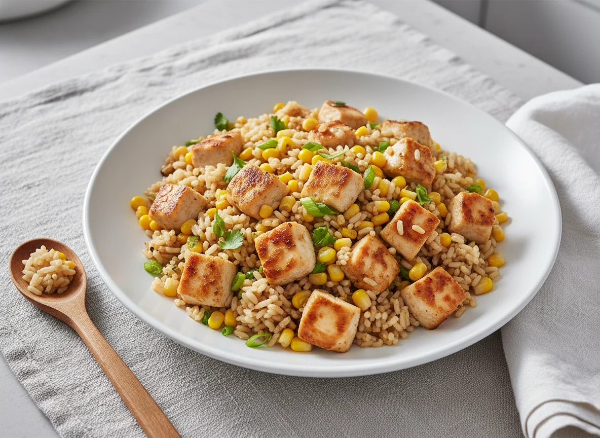 Chicken and Sweetcorn Rice photo