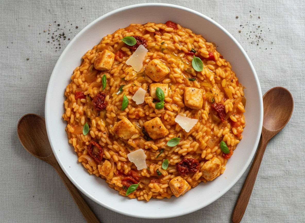Chicken and Tomato Risotto photo