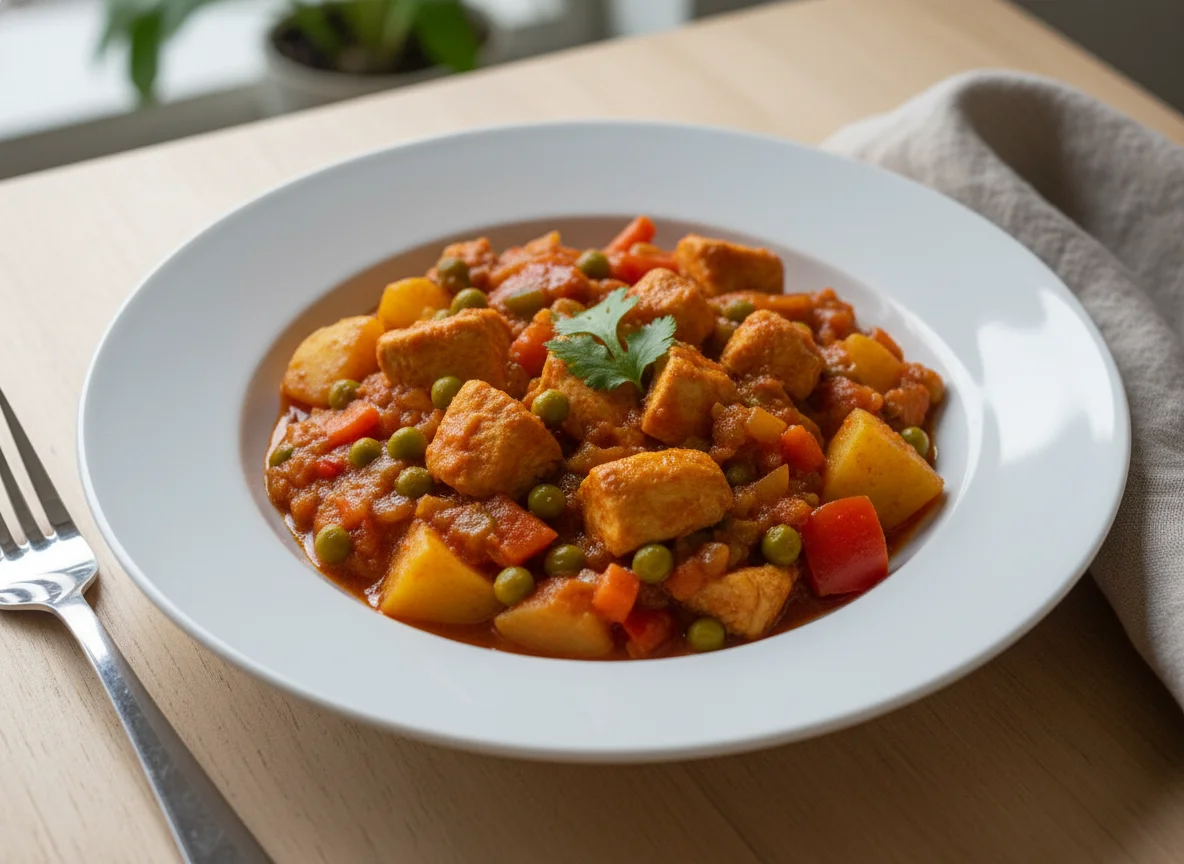Chicken and Veg Curry with Potatoes photo