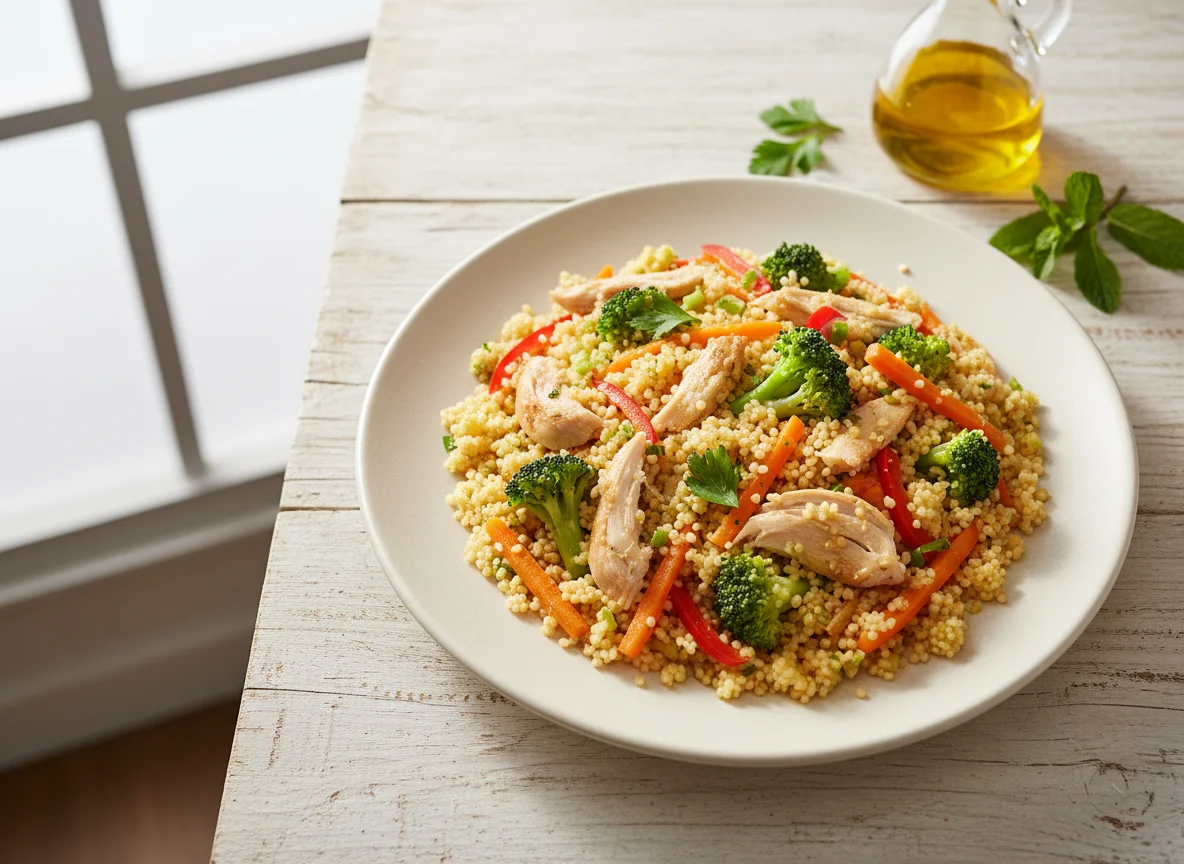 Chicken and Vegetable Couscous photo