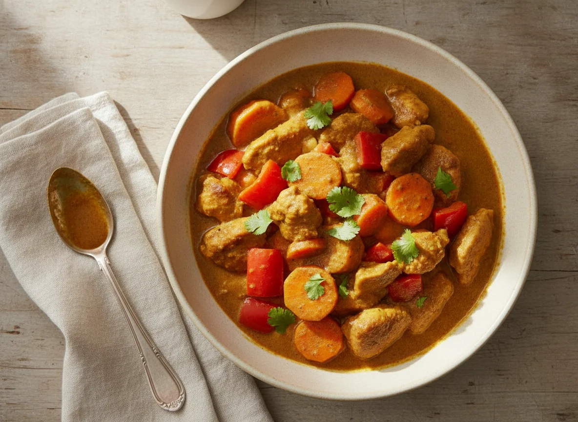 Chicken and Vegetable Curry photo