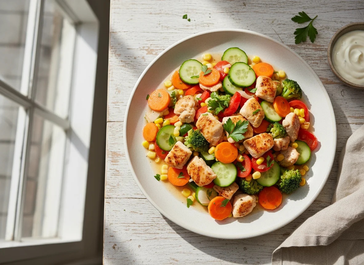 Chicken and Vegetable Medley photo