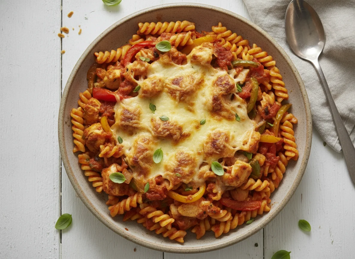 Chicken and Vegetable Pasta Bake photo