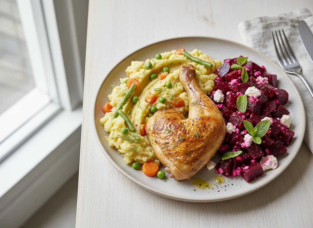 Chicken and Vegetable Platter photo