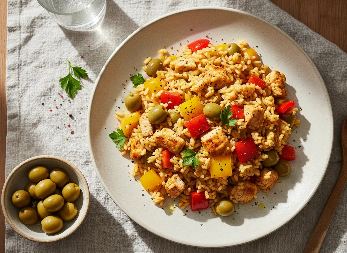 Chicken and Vegetable Rice photo