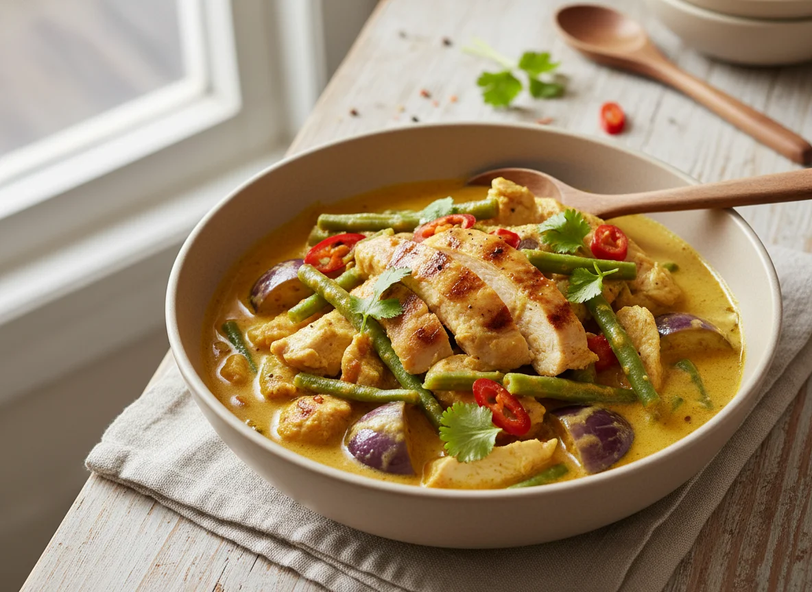 Chicken and Vegetable Yellow Curry photo