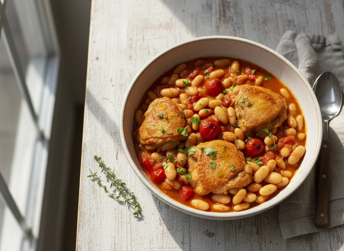 Chicken and White Bean Stew photo