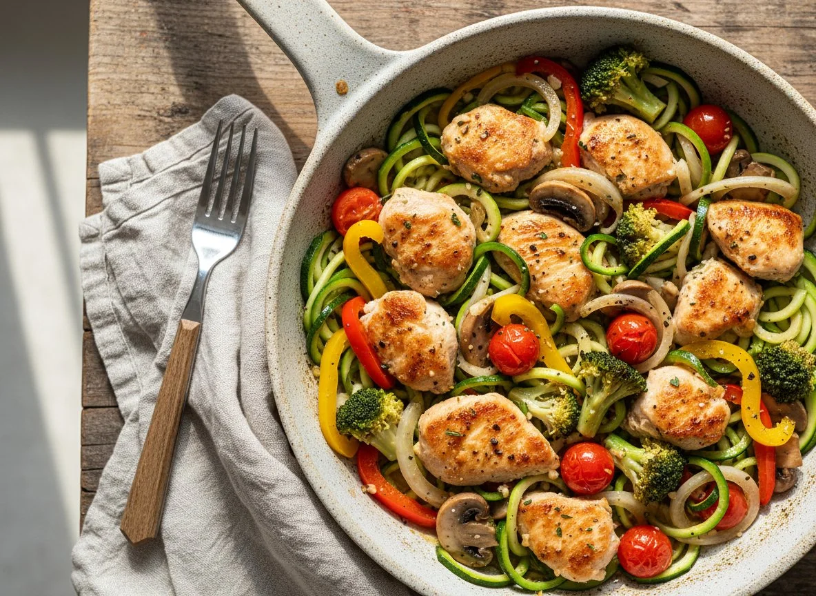 Chicken and Zucchini Skillet photo