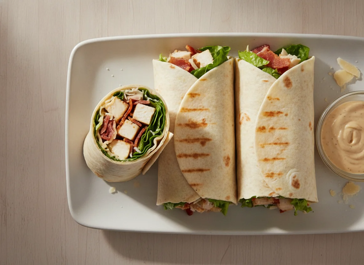 Chicken & Bacon Caesar Wrap Triple Pack photo
