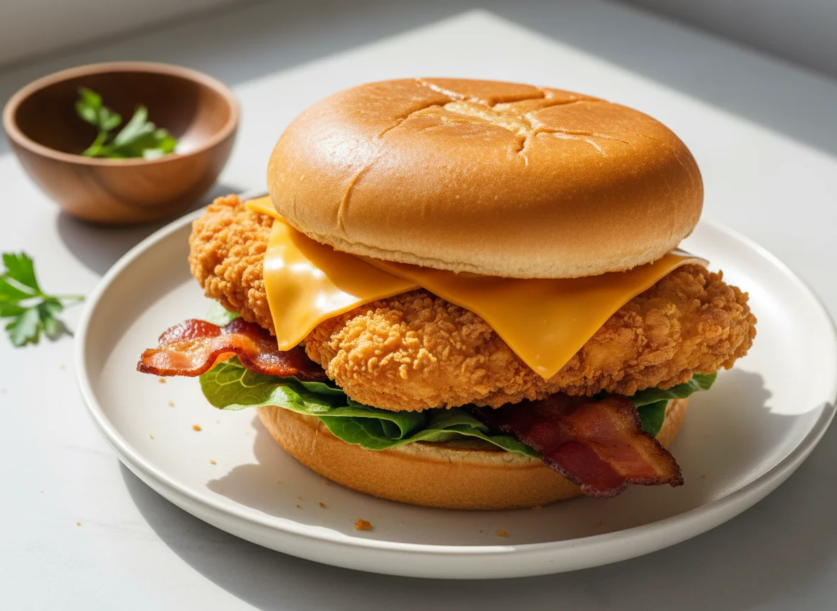 Chicken Bacon Cheese Sandwich photo