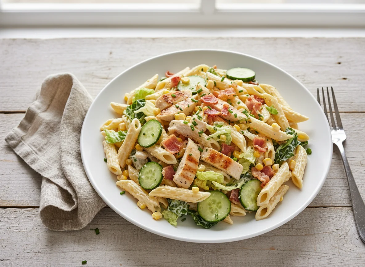 Chicken & Bacon Pasta Salad photo