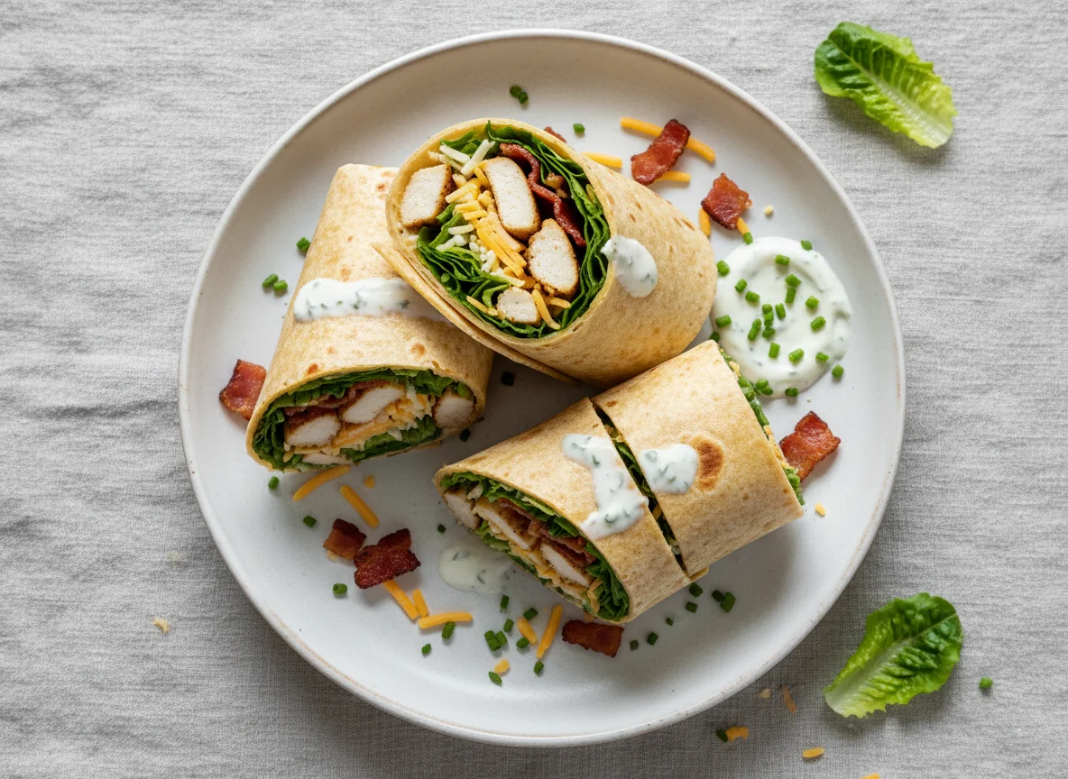 Chicken Bacon Ranch Wraps photo