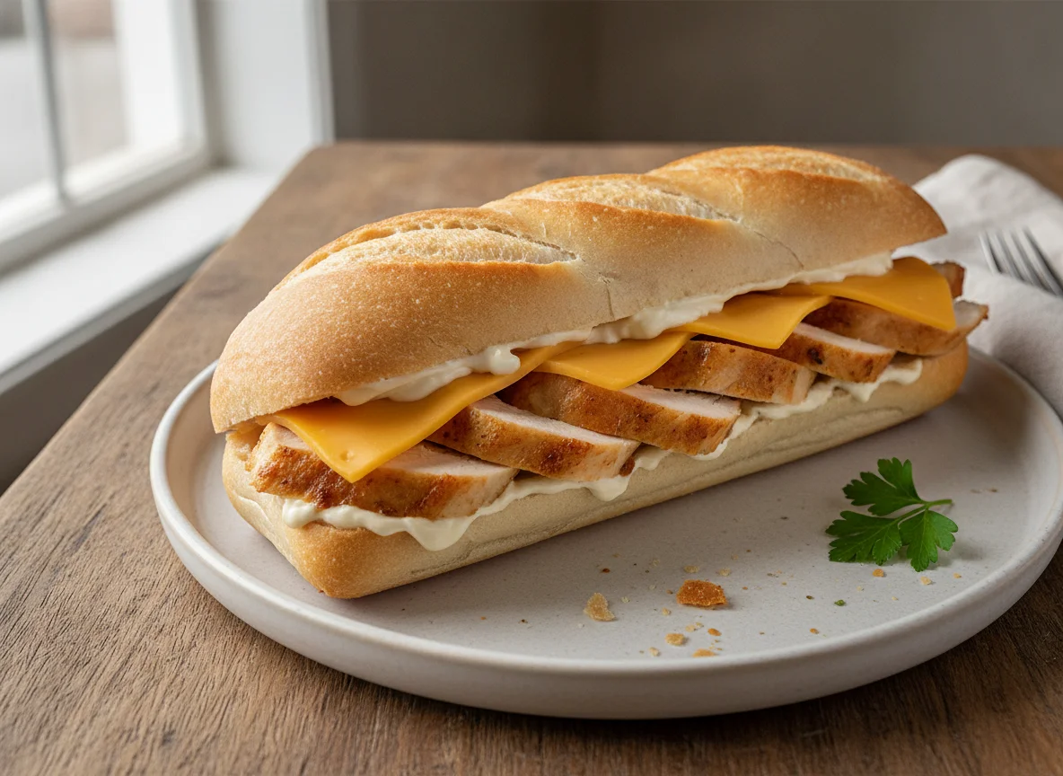 Chicken Baguette Sandwich photo