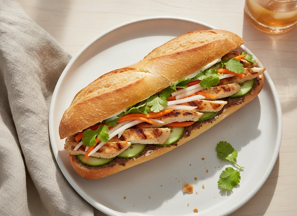 Chicken Banh Mi photo