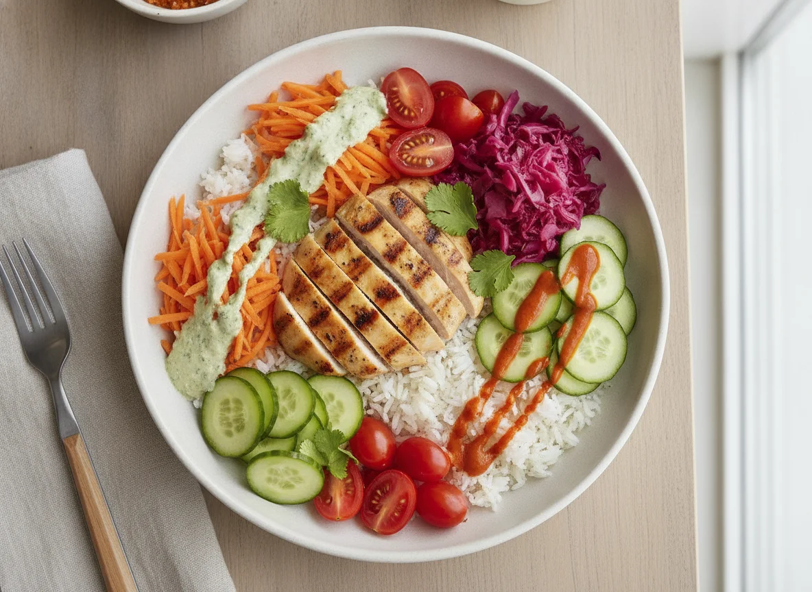 Chicken Bowl with Vegetables photo