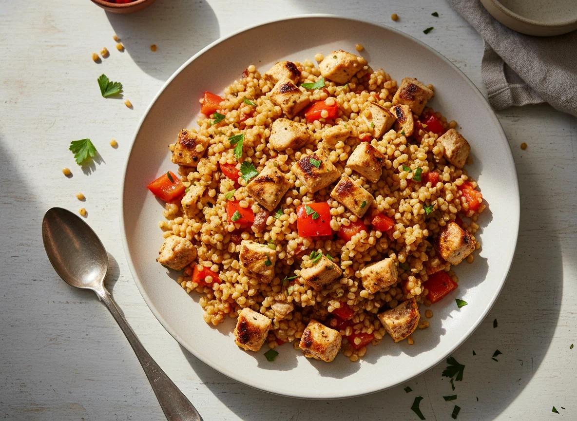Chicken Bulgur Pilaf photo