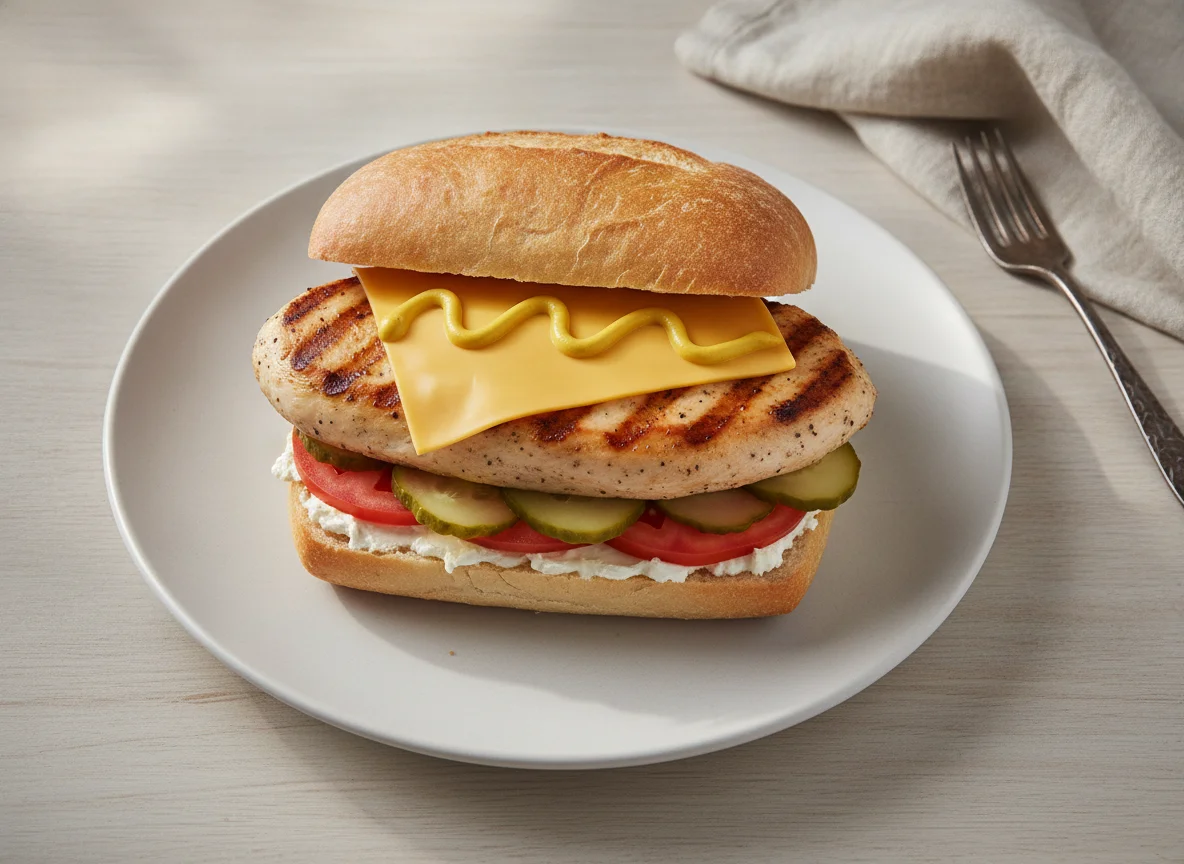 Chicken Bun Sandwich photo