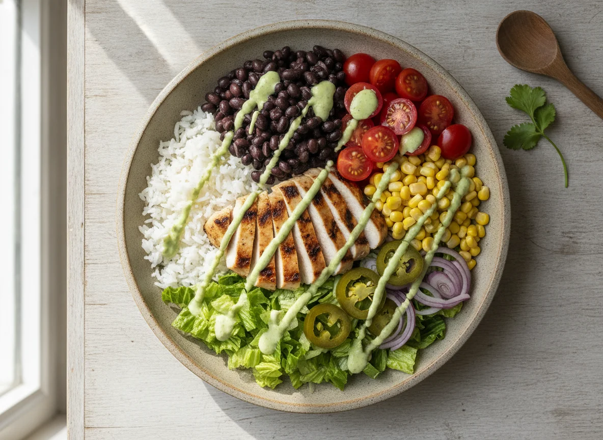 Chicken Burrito Bowl Salad photo