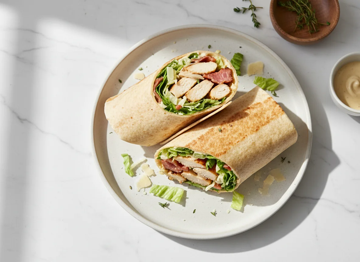 Chicken Caesar Bacon Wrap photo