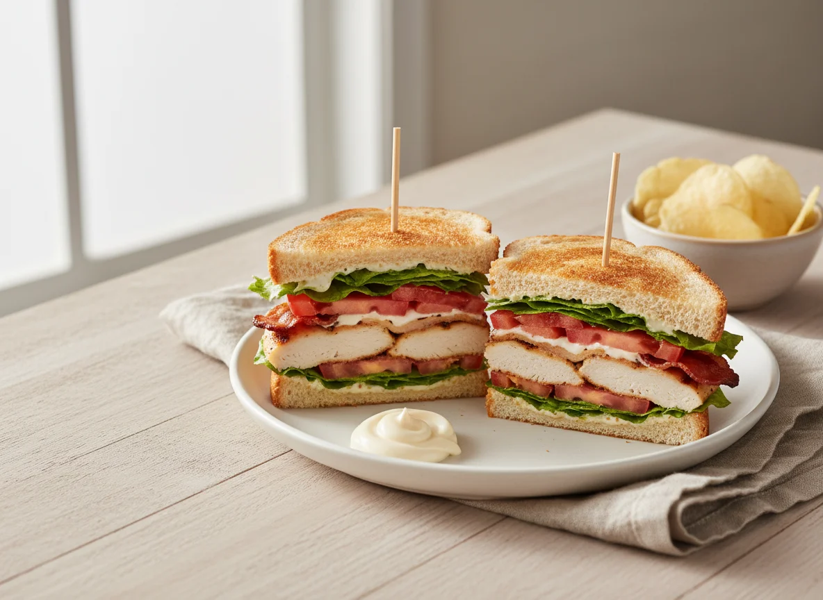 Chicken Club Sandwich photo