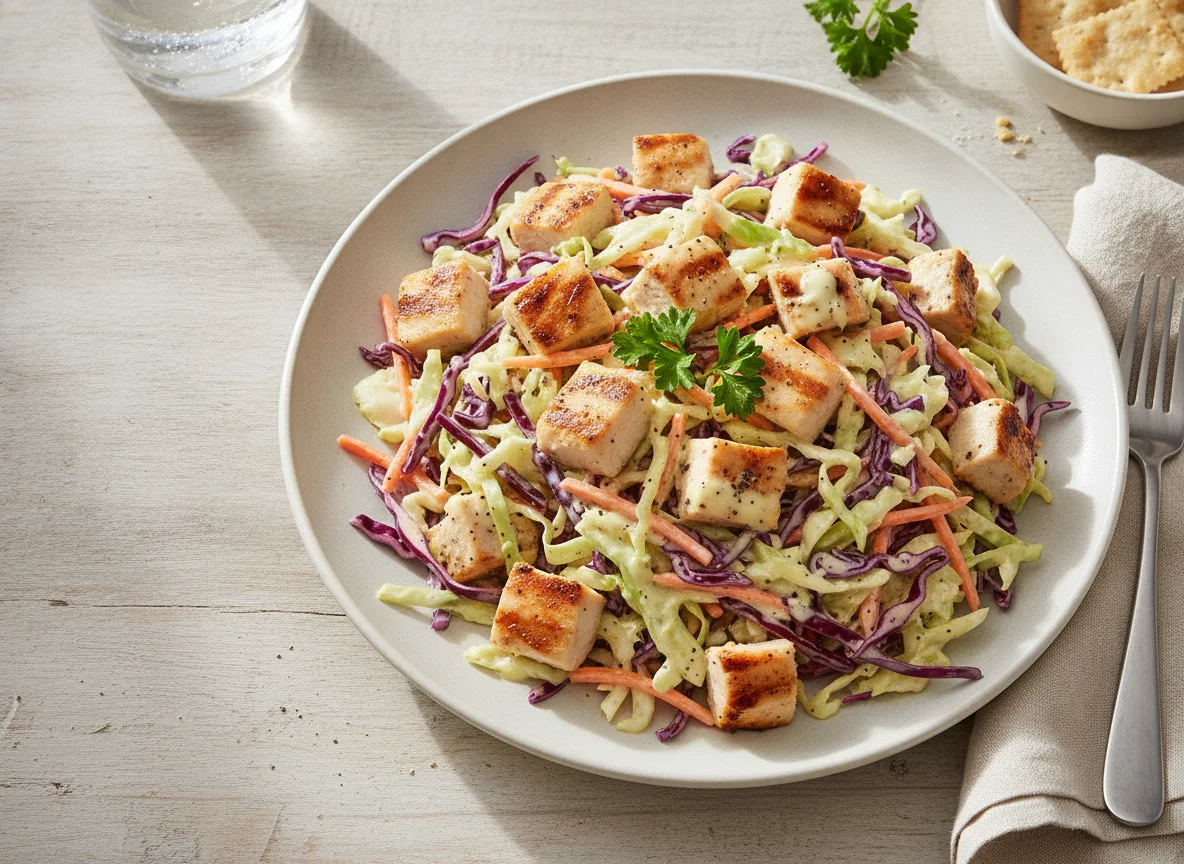 Chicken Coleslaw Salad photo