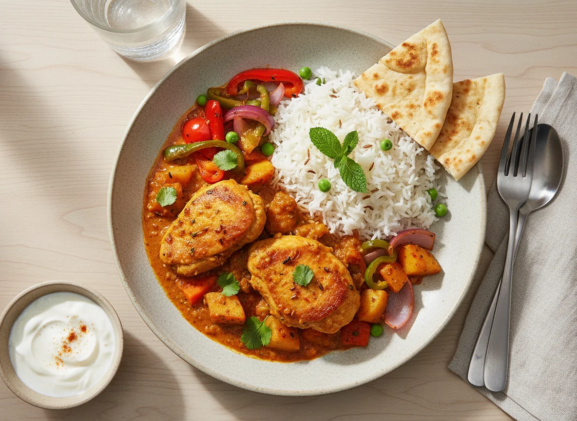 Chicken Curry Meal photo