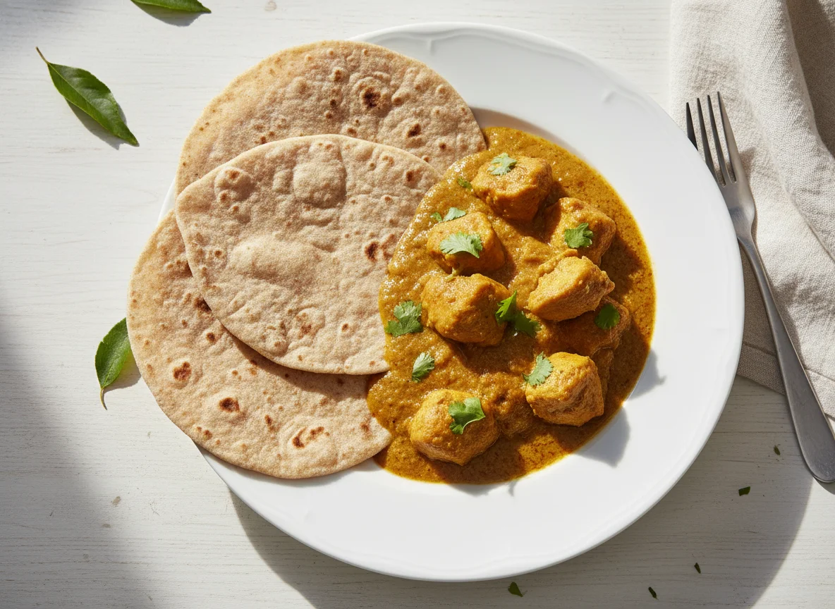 Chicken Curry with Chapati photo
