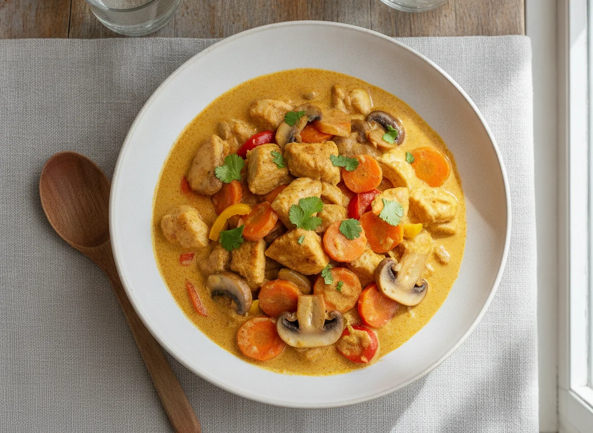 Chicken Curry with Vegetables photo
