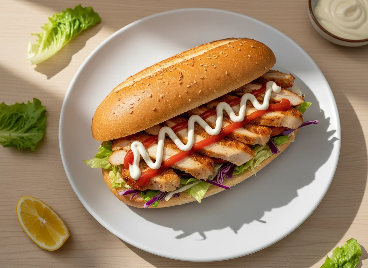 Chicken Doner Sandwich photo