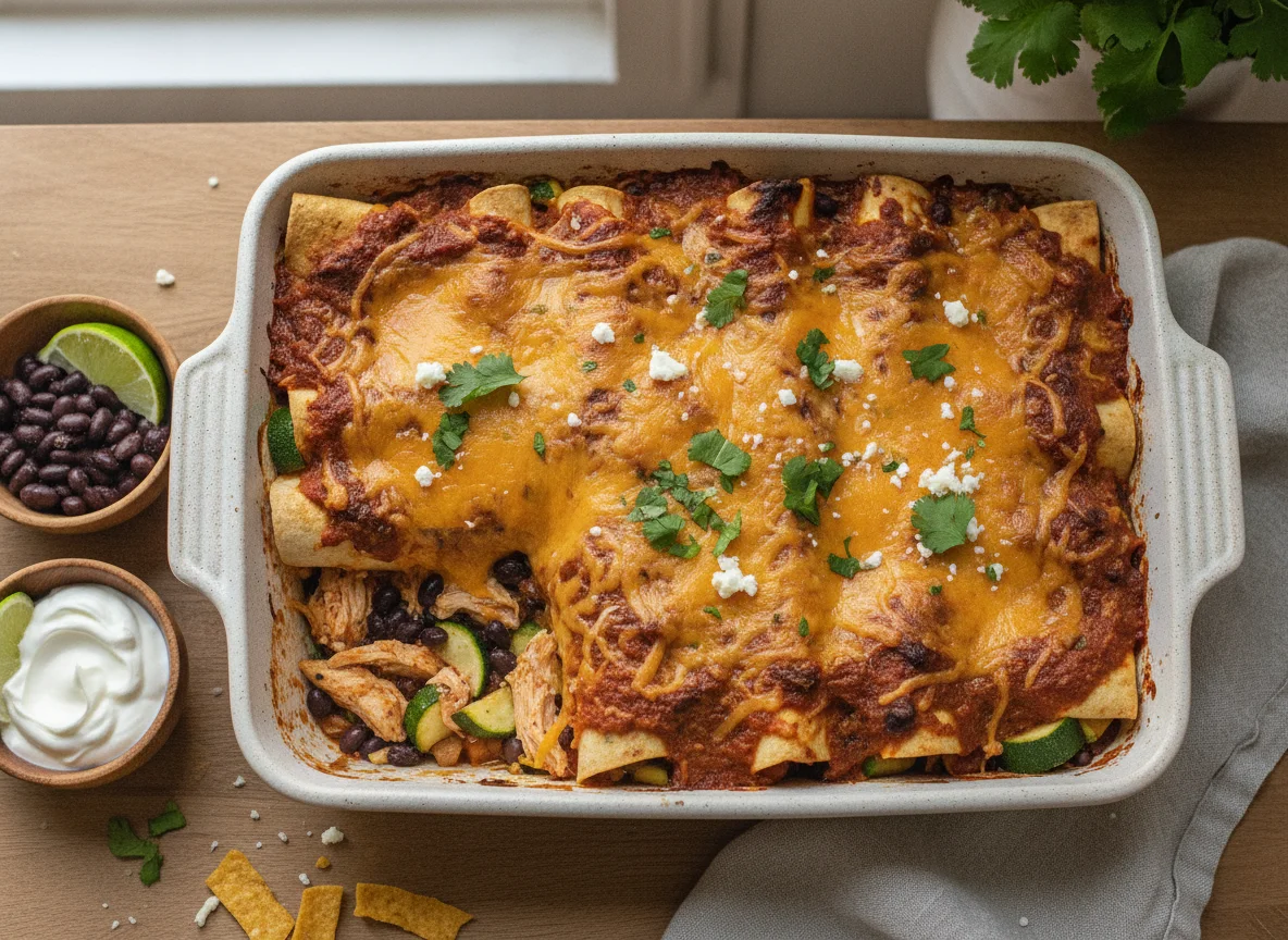 Chicken Enchilada Bake photo
