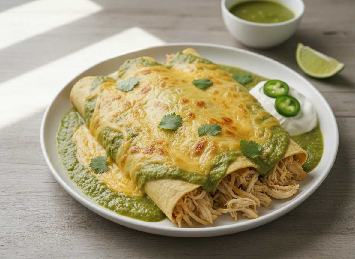 Chicken Enchiladas Verdes photo