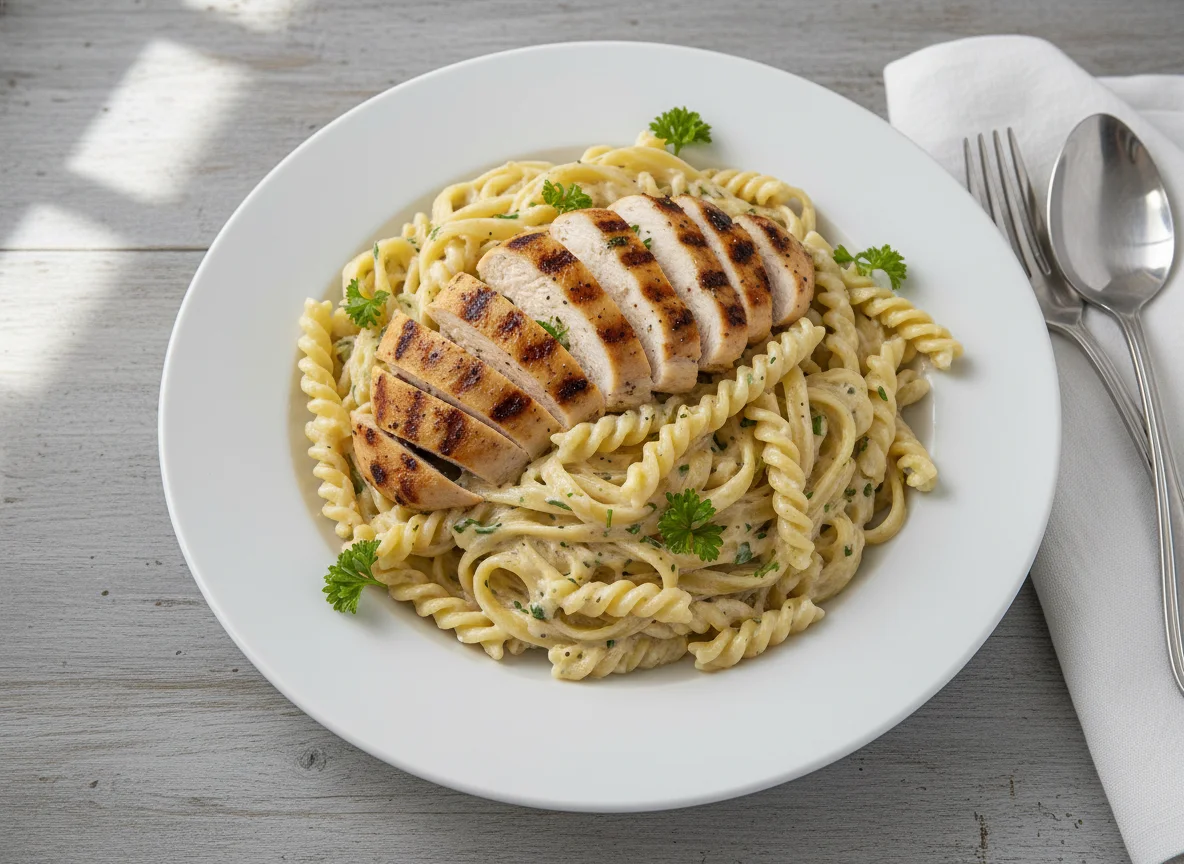 Chicken Fettuccine Alfredo photo