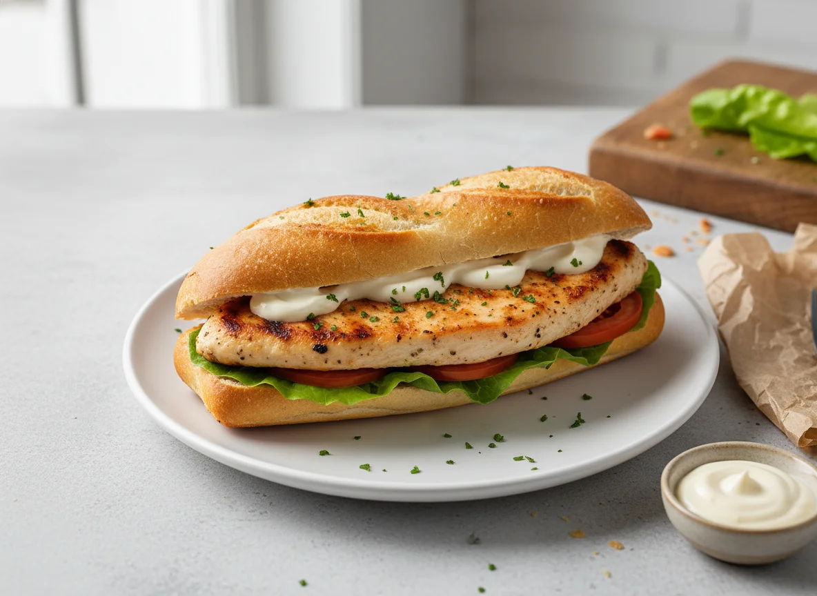 Chicken Fillet Baguette photo