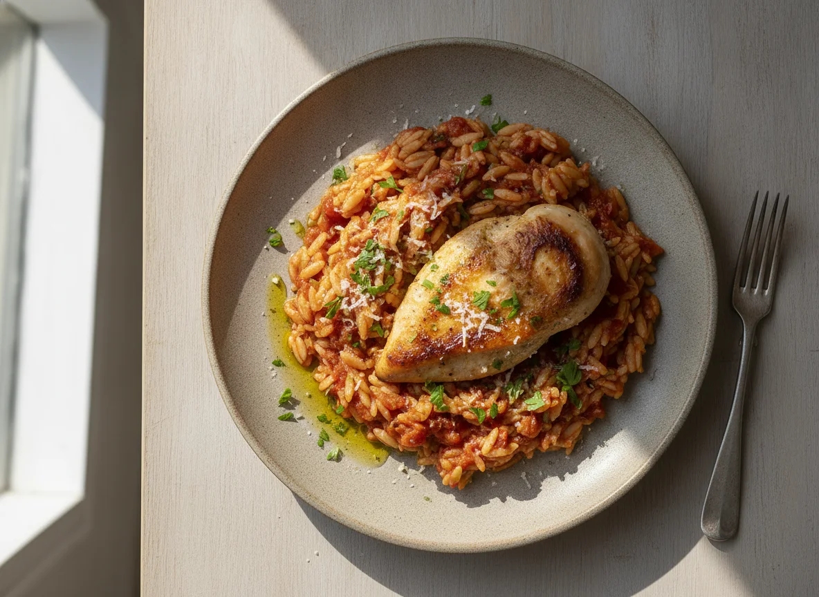 Chicken Giouvetsi photo
