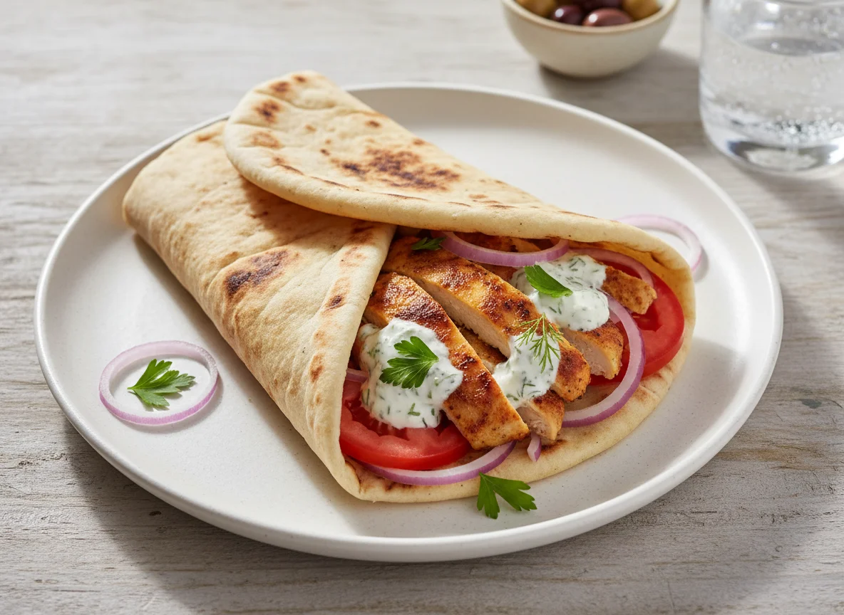 Chicken Gyro Wrap photo