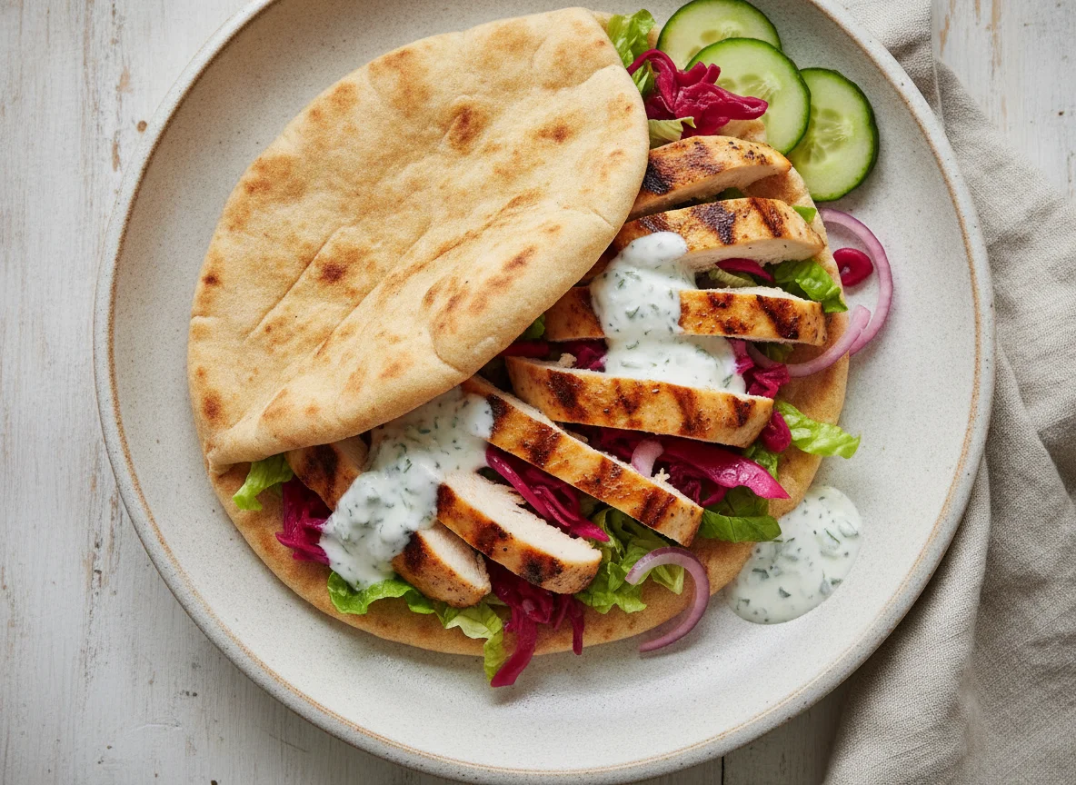 Chicken Gyros Pita photo